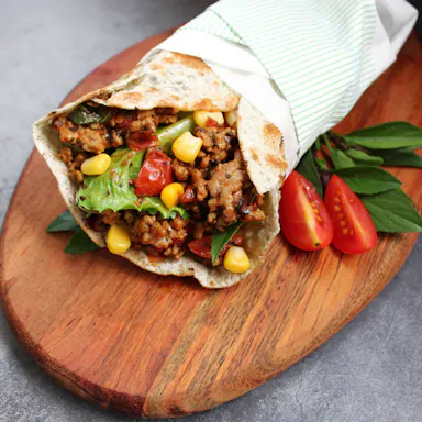 Ground Beef Wrap